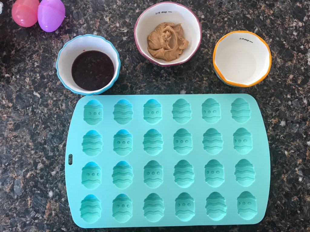 DIY Easter Treats - The ingredients for Peanut Butter and Raspberry Jam Dog Treats